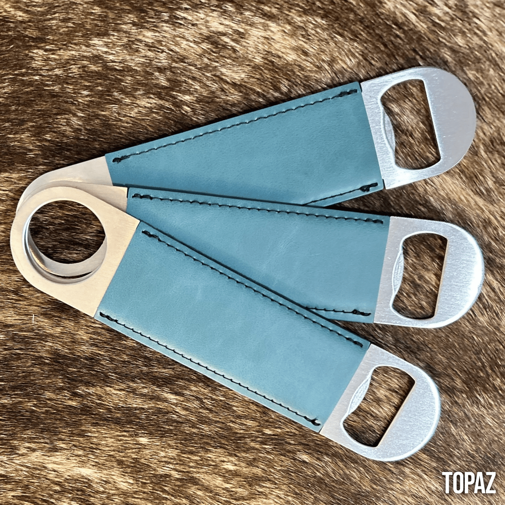 Bottle Openers: Heritage Collection Premium Leatherette® - LoneStar Adhesive