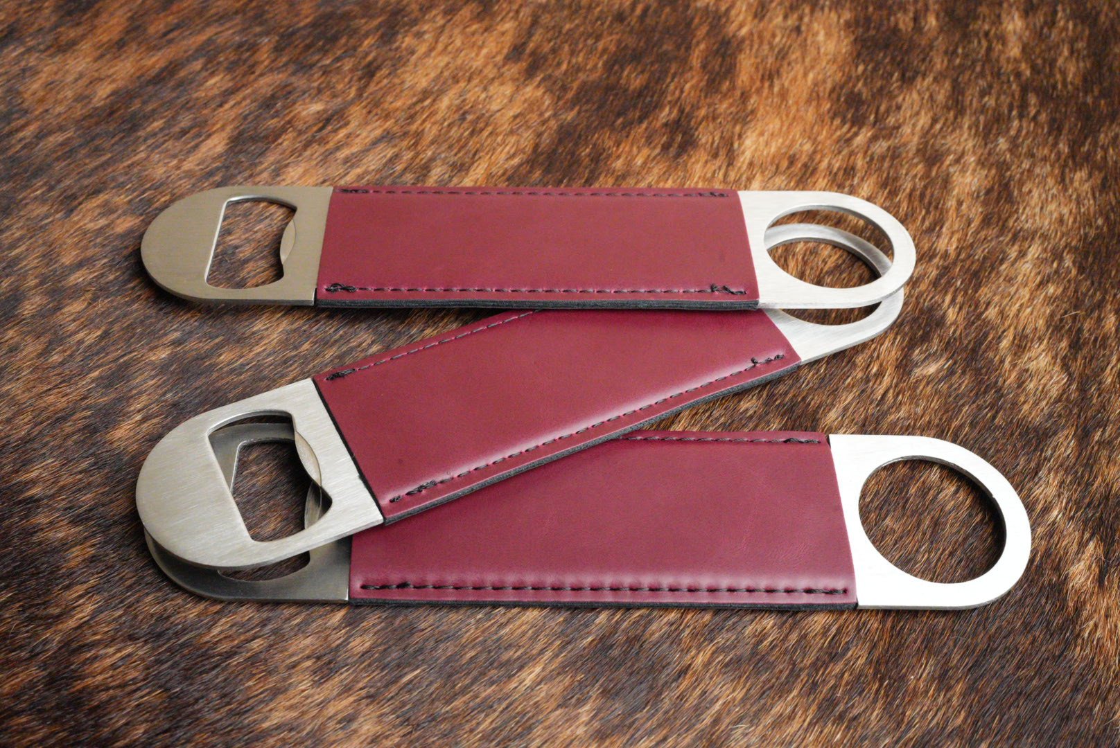 Bottle Openers: Heritage Collection Premium Leatherette® - LoneStar Adhesive