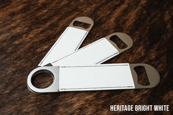 Bottle Openers: Heritage Collection Premium Leatherette® - LoneStar Adhesive