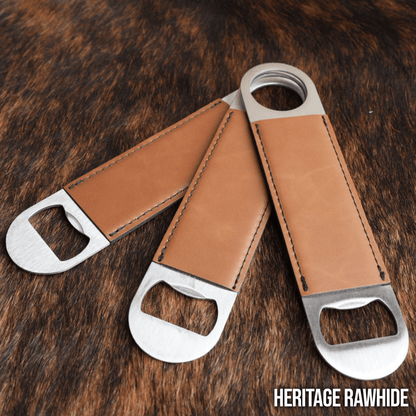 Bottle Openers: Heritage Collection Premium Leatherette® - LoneStar Adhesive