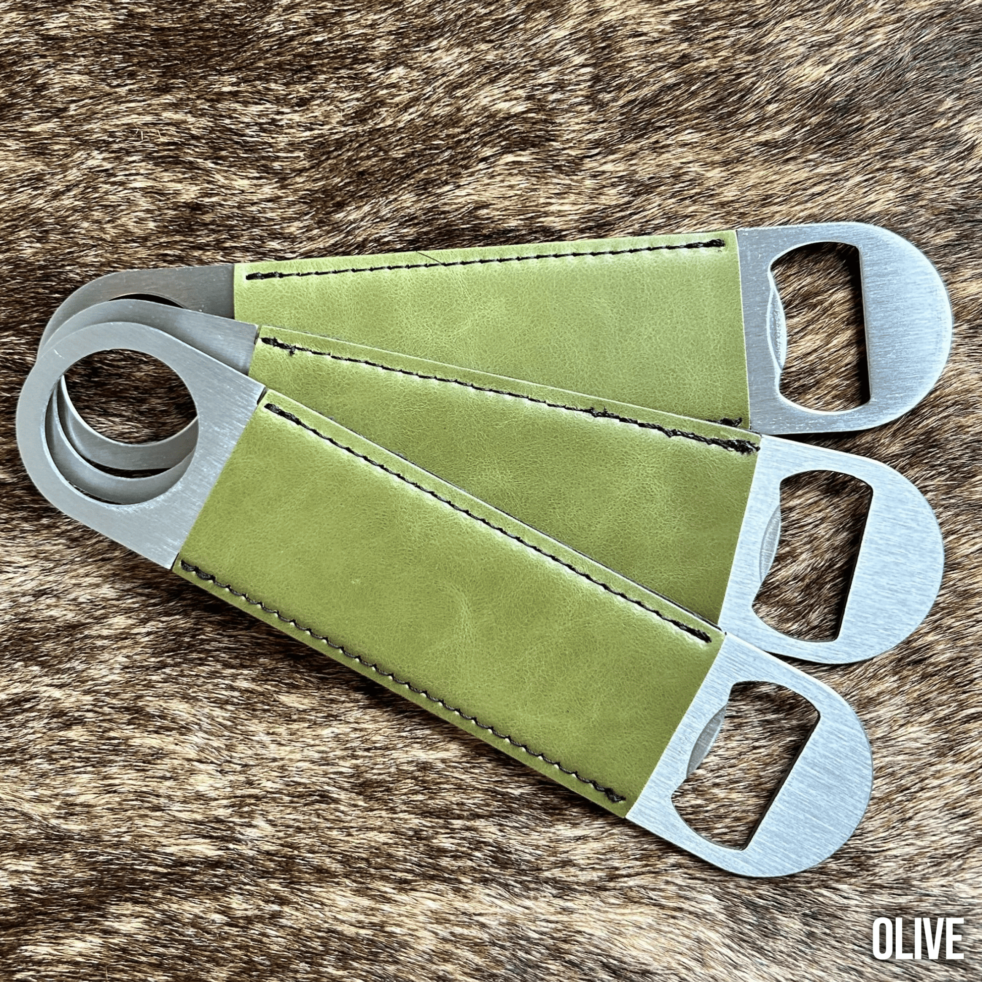 Bottle Openers: Heritage Collection Premium Leatherette® - LoneStar Adhesive