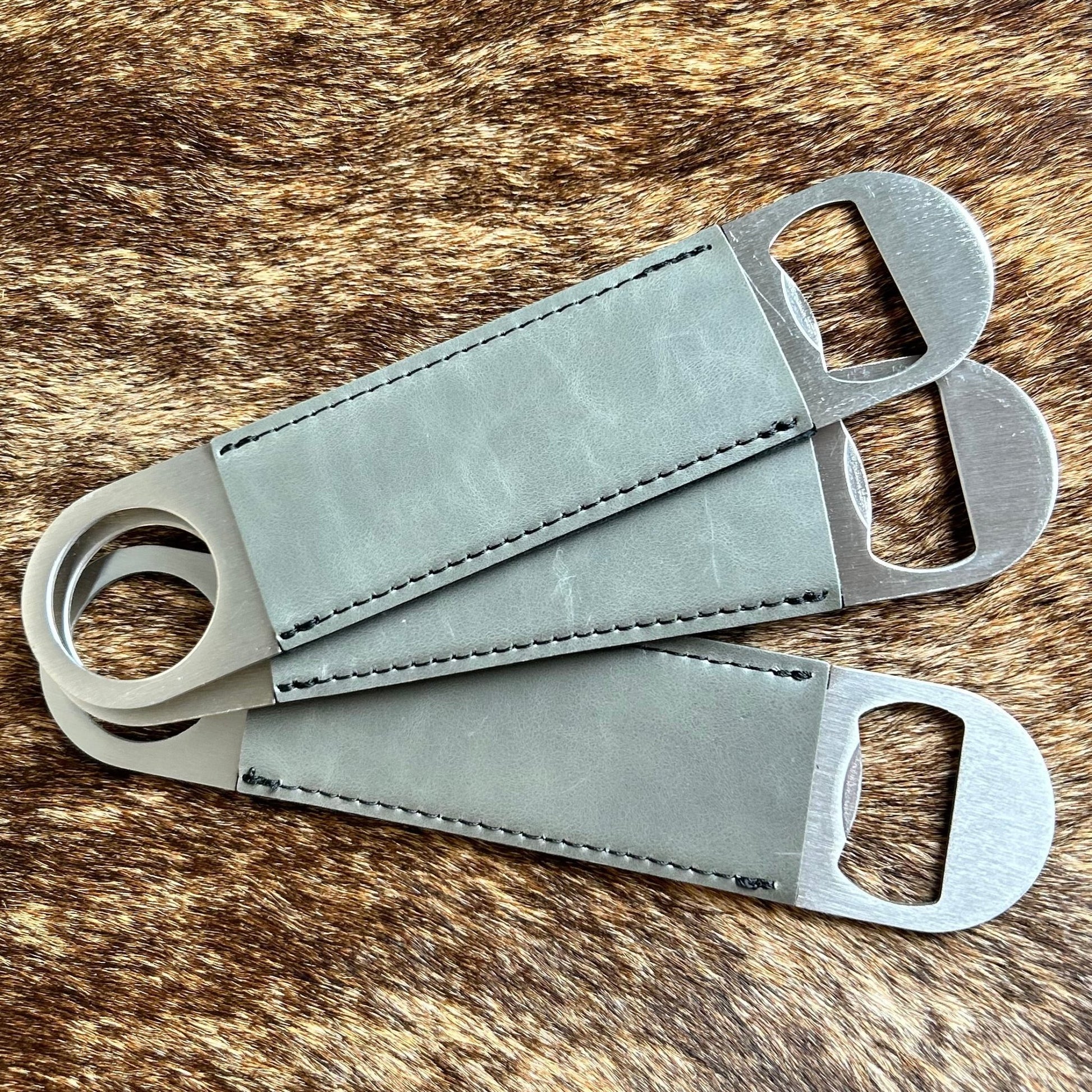 Bottle Openers: Heritage Collection Premium Leatherette™ - #LoneStar Adhesive#