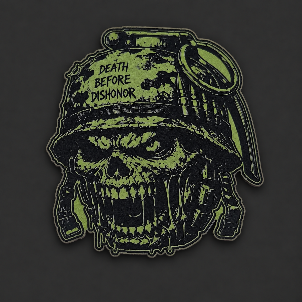 Grenade Face Death Before Dishonor (Digital File Only) (Read Description)