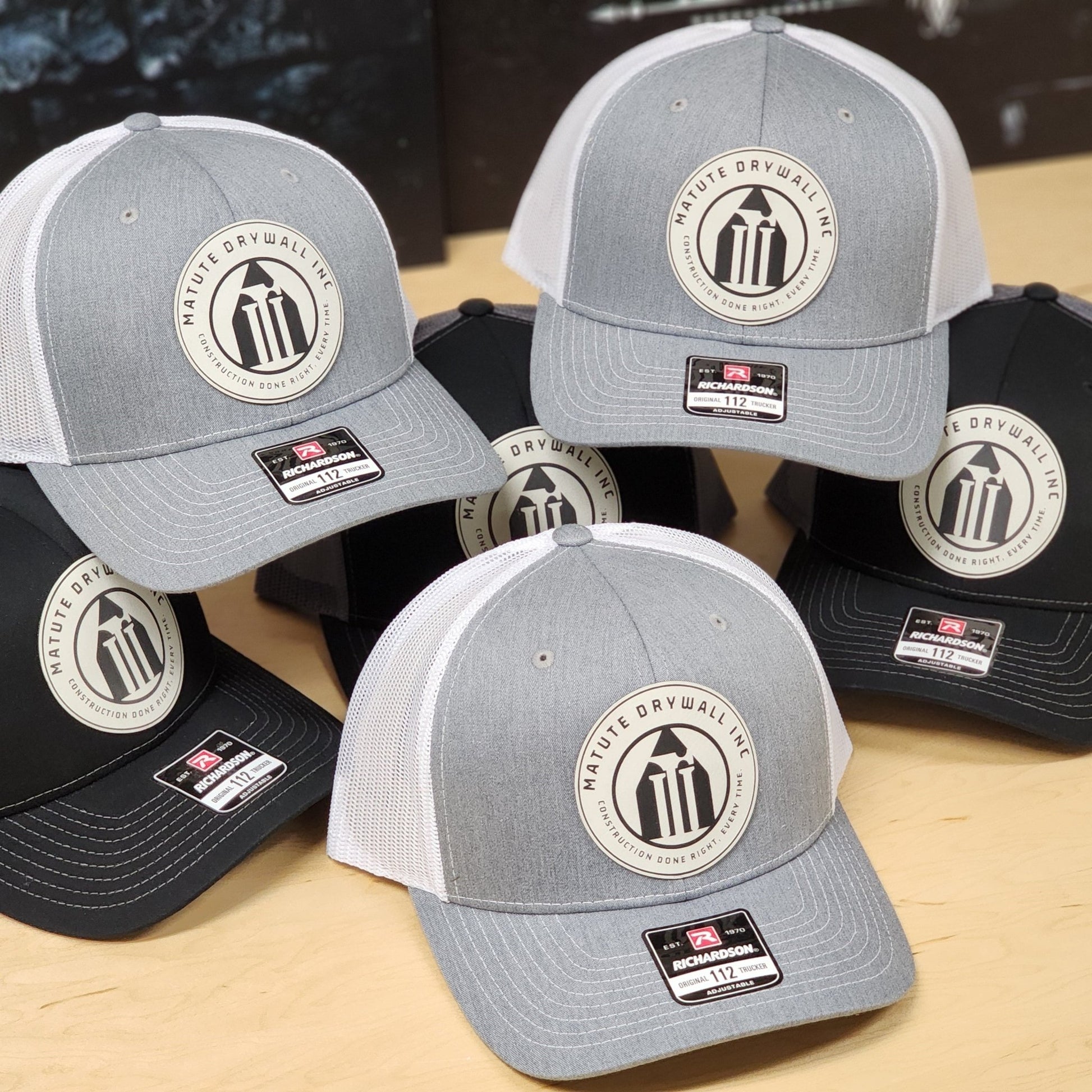 Bulk Logo or Merchandise Hats - Wholesale Richardson 112 Trucker Hats - LoneStar Adhesive