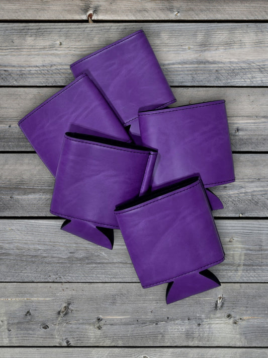 Can Dusters: Heritage Collection Violet / Black Leatherette (5 pack) - #LoneStar Adhesive#