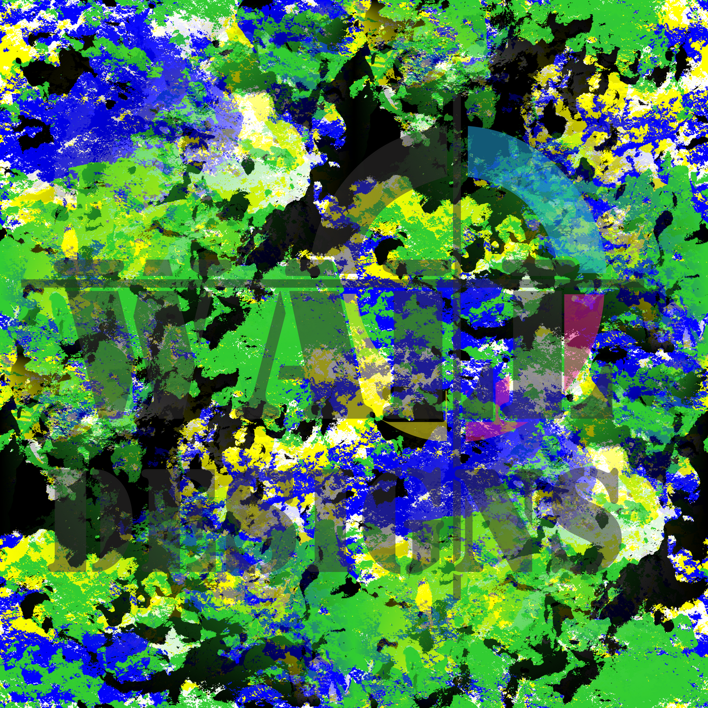 Substrate Camo Scrum Series UV Printed Leatherette Sheets