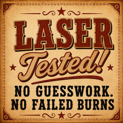 Cattle Livestock Show SVG Bundle | 40 Western Hat Patch Designs | Personalized Templates + Bonus Western Font | 4-H FFA Laser Files - LoneStar Adhesive