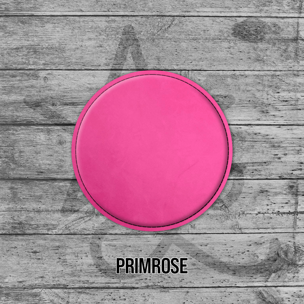 Coasters (6pk of 4" Circle): Heritage Collection Premium Leatherette® - LoneStar Adhesive