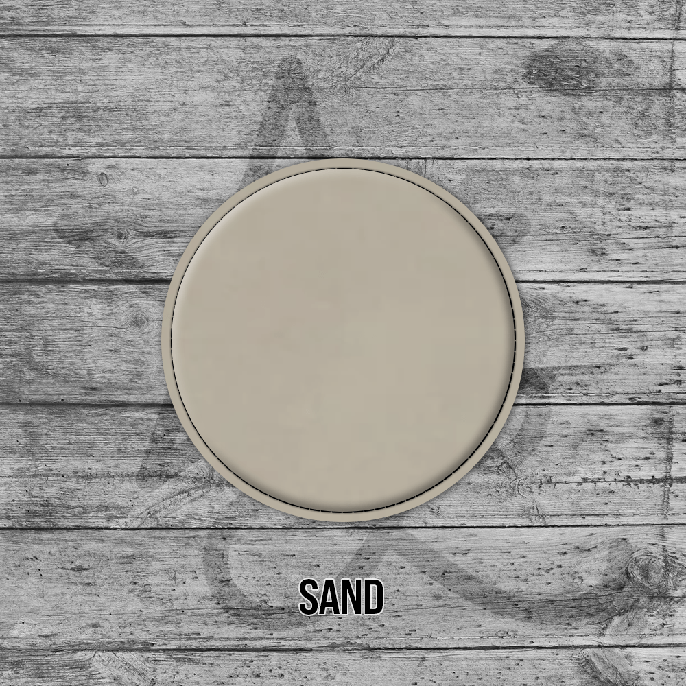 Coasters (6pk of 4" Circle): Heritage Collection Premium Leatherette® - LoneStar Adhesive