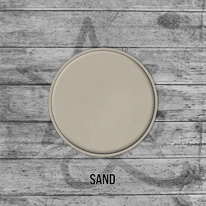 Coasters (6pk of 4" Circle): Heritage Collection Premium Leatherette® - LoneStar Adhesive