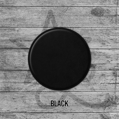 Coasters (6pk of 4" Circle): Heritage Collection Premium Leatherette® - LoneStar Adhesive