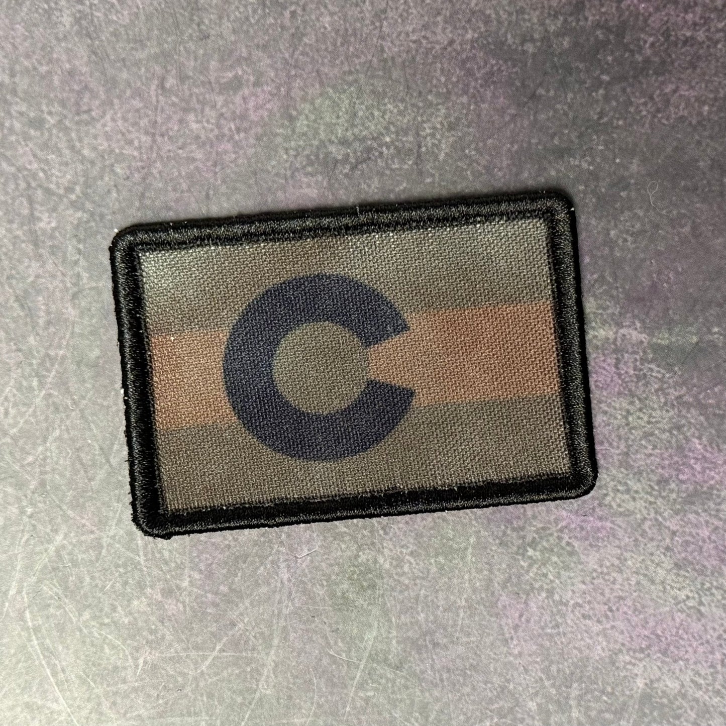 Colorado State Flag Patch | Made in USA | VELCRO® Brand Hook Backing - LoneStar Adhesive
