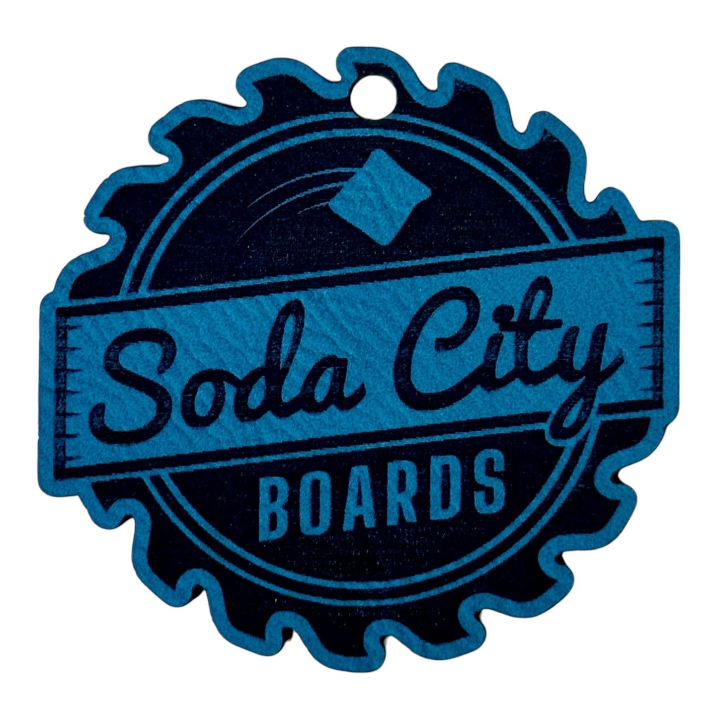 Columbia SC Skyline leatherette Patch - #LoneStar Adhesive#