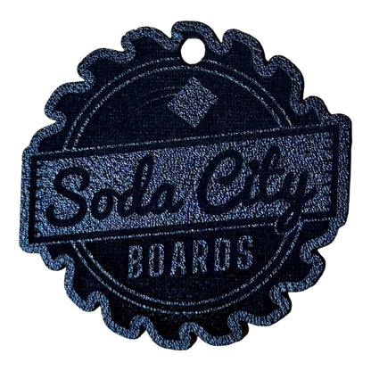 Columbia SC Skyline leatherette Patch - #LoneStar Adhesive#