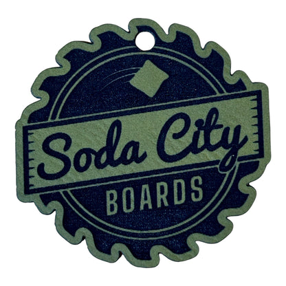 Columbia SC Skyline leatherette Patch - #LoneStar Adhesive#