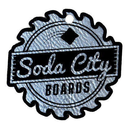 Columbia SC Skyline leatherette Patch - #LoneStar Adhesive#