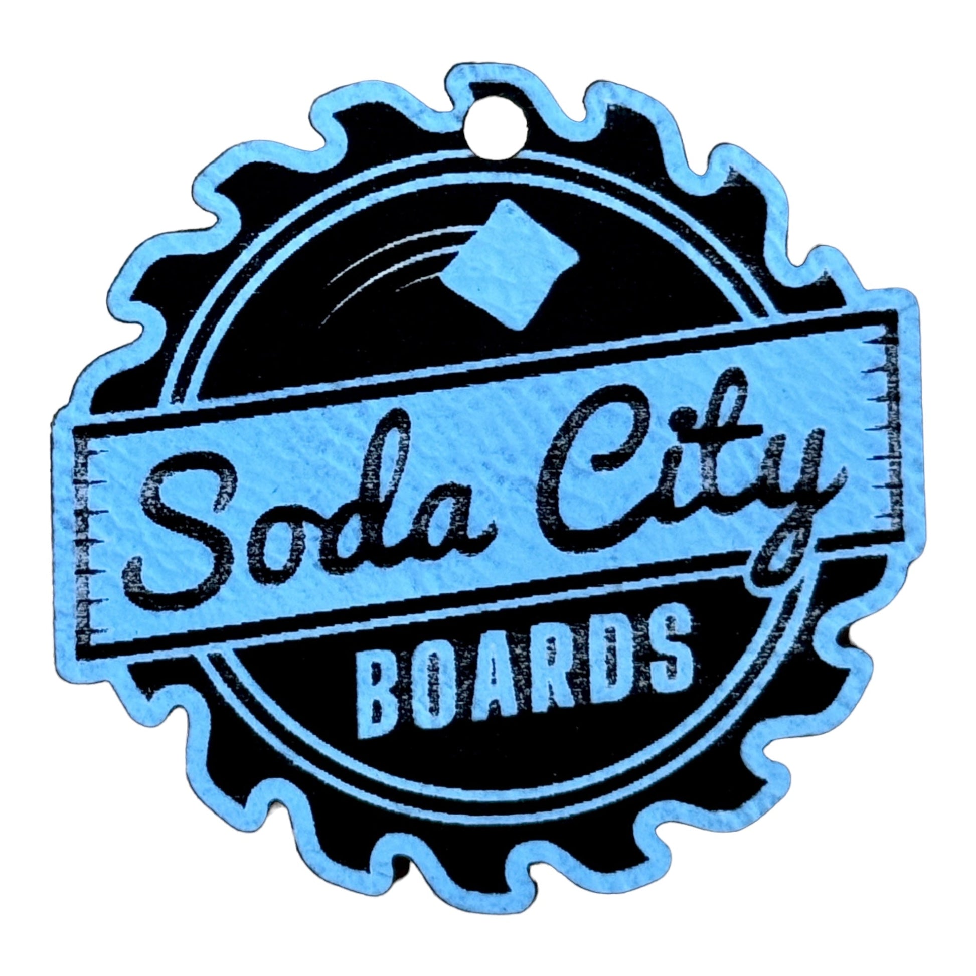 Columbia SC Skyline leatherette Patch - #LoneStar Adhesive#