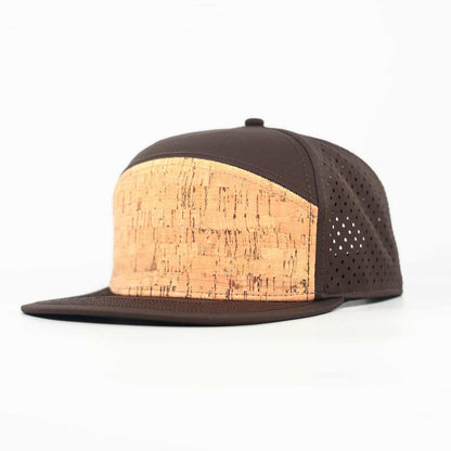 cork front with solid dark brown - LoneStar Adhesive