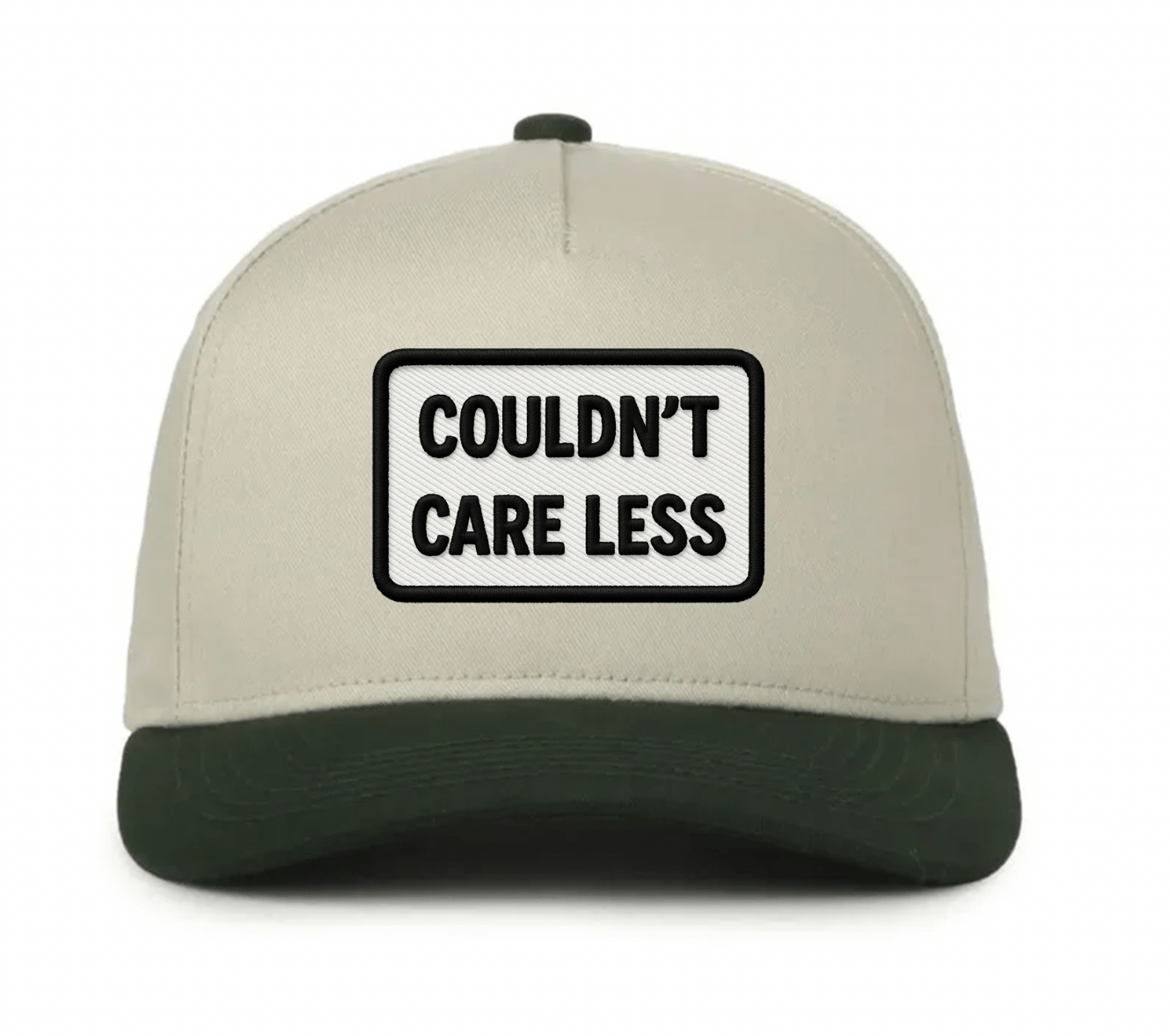"Couldn't Care Less" UV Printed Patches - LoneStar Adhesive