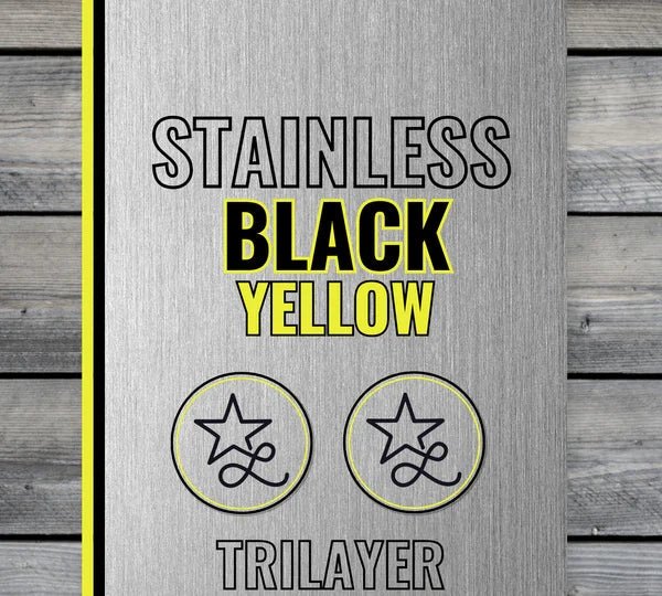 Country Sunflower Stainless Acrylic Patch - LoneStar Adhesive