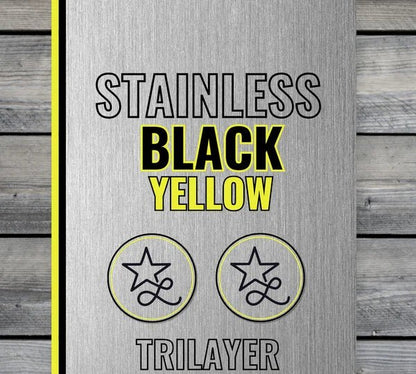 Country Sunflower Stainless Acrylic Patch - LoneStar Adhesive