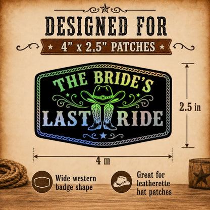 Country Wedding Hat Patch SVG Bundle, 16 Western Wedding Patch Designs, Bride Groom Bridal Party Laser Engraving Files - LoneStar Adhesive