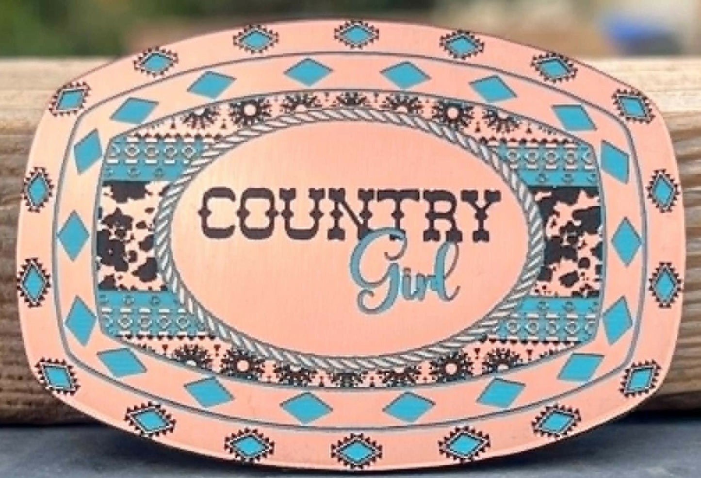 Countrygirl southwest patch design - LoneStar Adhesive