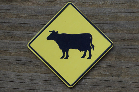 "Cow Crossing" UV Printed Patches - LoneStar Adhesive