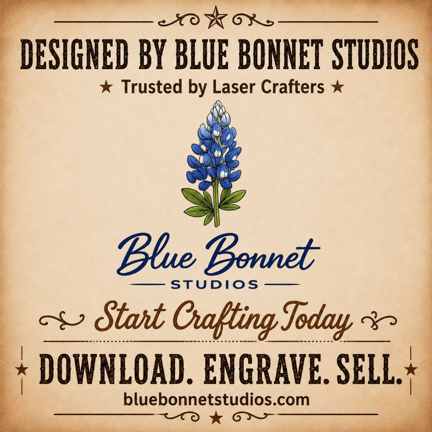 Cowboy Summer Hat Patch SVG Bundle, Western Leatherette Laser Files, 4x2.5 Engraved Patch Designs, XS PNG PDF, Bonus Red White Burnt - LoneStar Adhesive