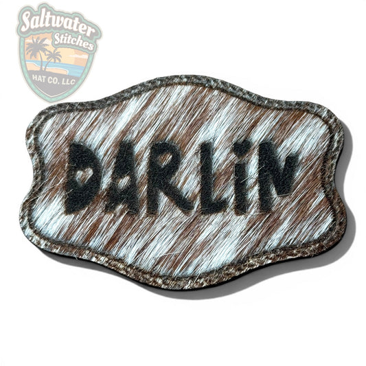 Cowhide Darlin' Buckle - Collective - LoneStar Adhesive