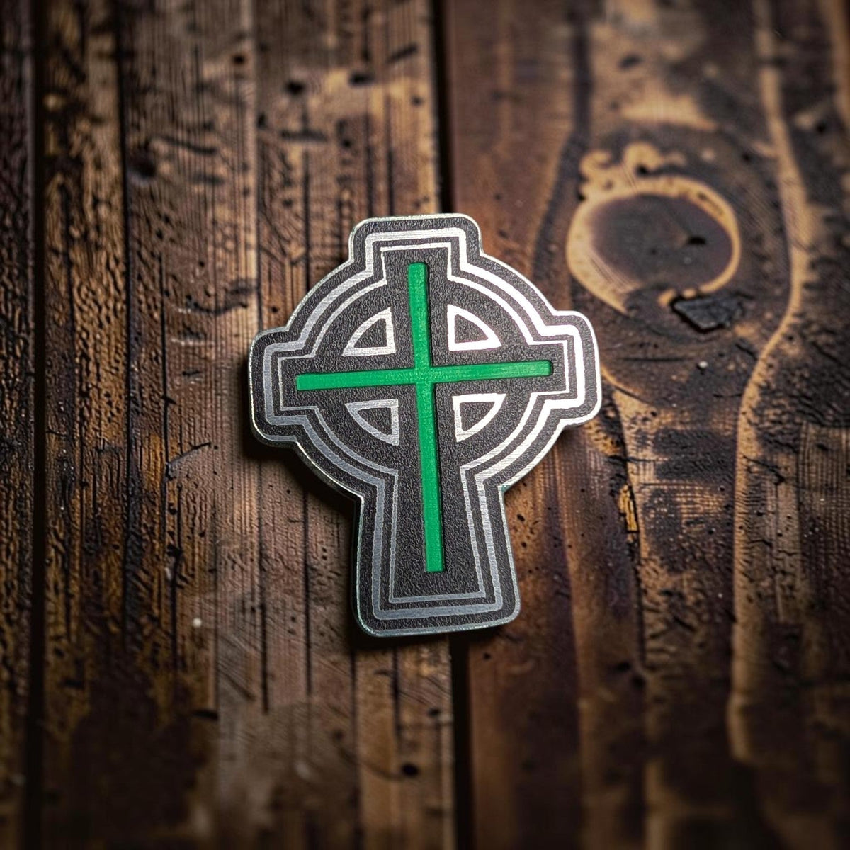 Celtic Cross Hat Patch