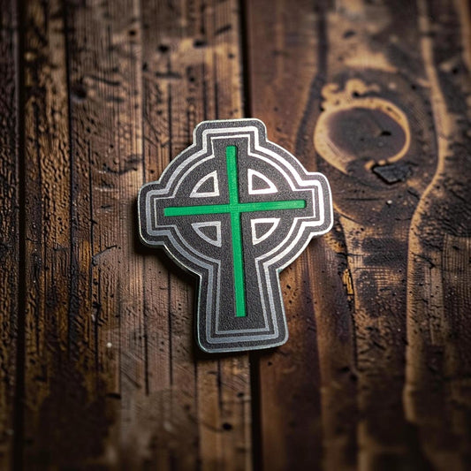 Celtic Cross Hat Patch