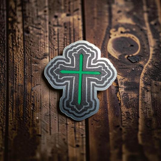 Layered Cross Hat Patch