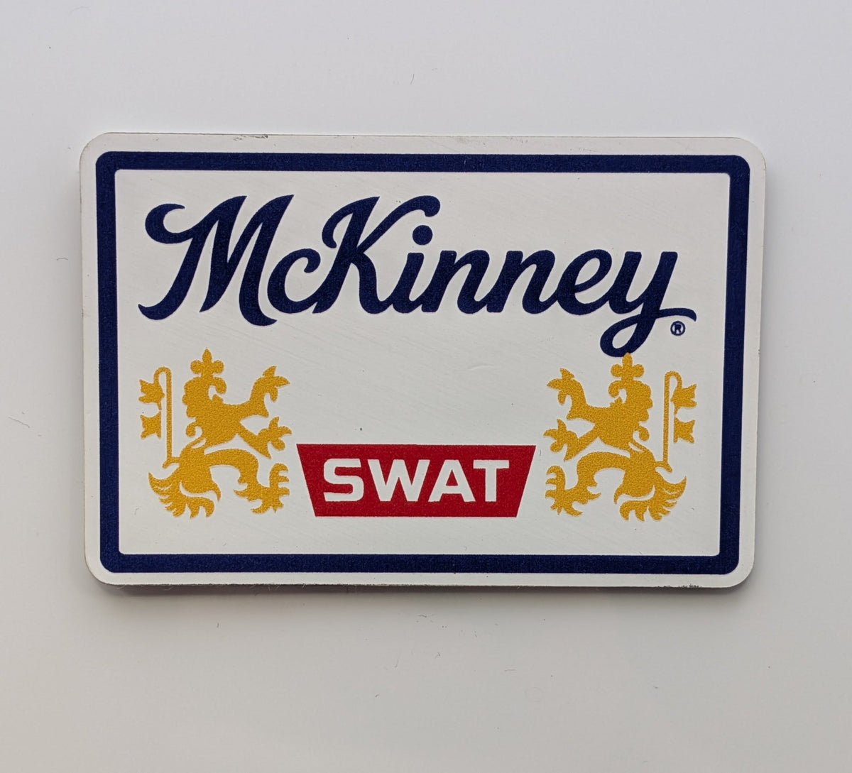 Custom Color UV Printed Heritage Leatherette Patches - LoneStar Adhesive