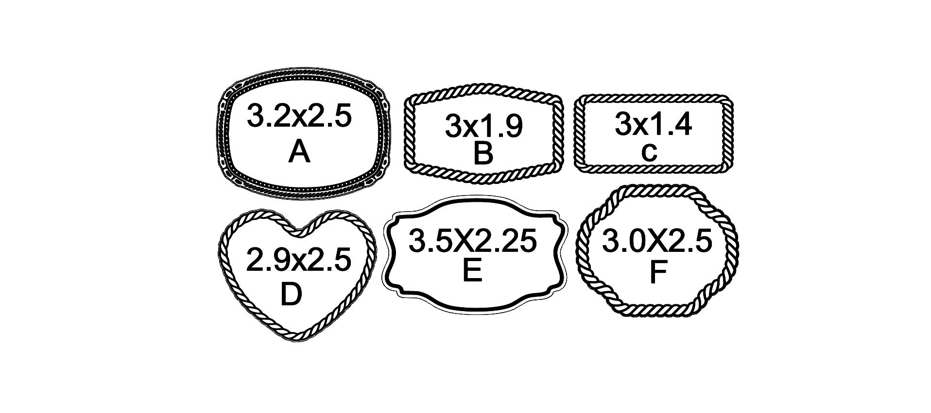 Custom Cowhide Patches - LoneStar Adhesive