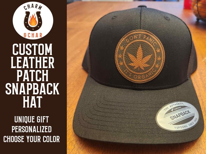 Custom Leather Patch Trucker Hats - Classic Colors - #LoneStar Adhesive#