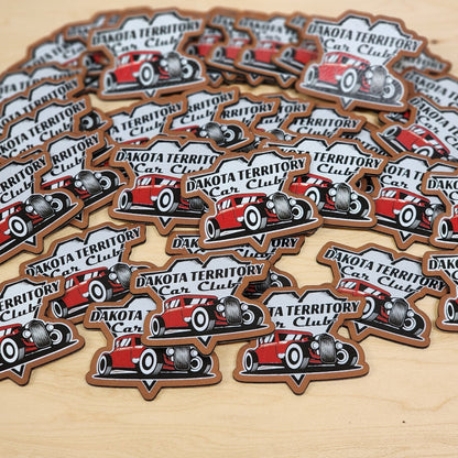 Custom UV Printed 40 Leather Patches - Wholesale Package - #LoneStar Adhesive#