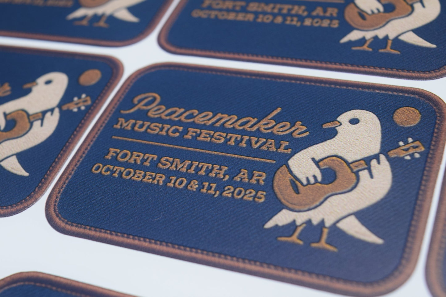 Custom UV Printed (Embroidery Effect) Patches - LoneStar Adhesive