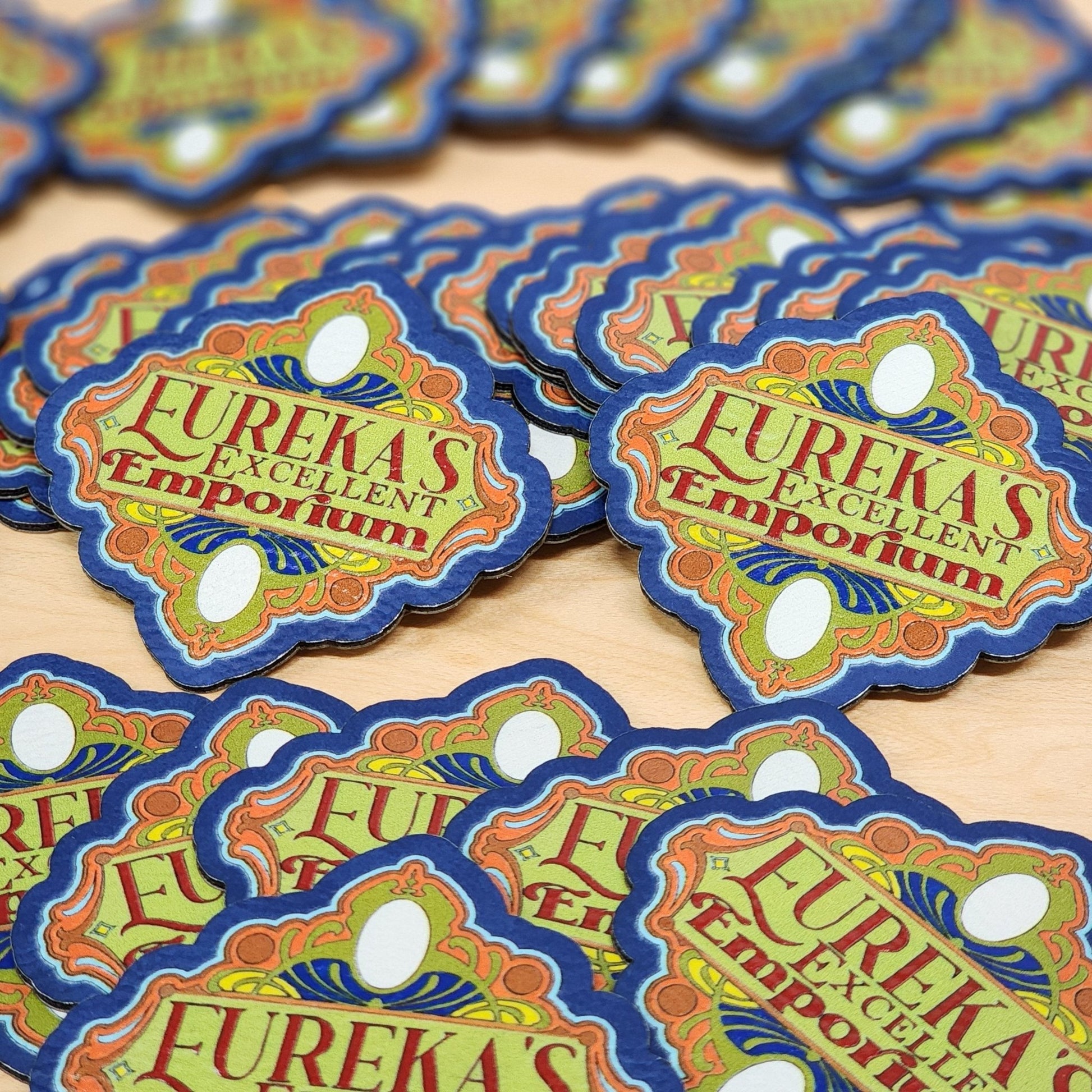 Custom UV Printed Leather or Acrylic Patches - Wholesale Packages - LoneStar Adhesive