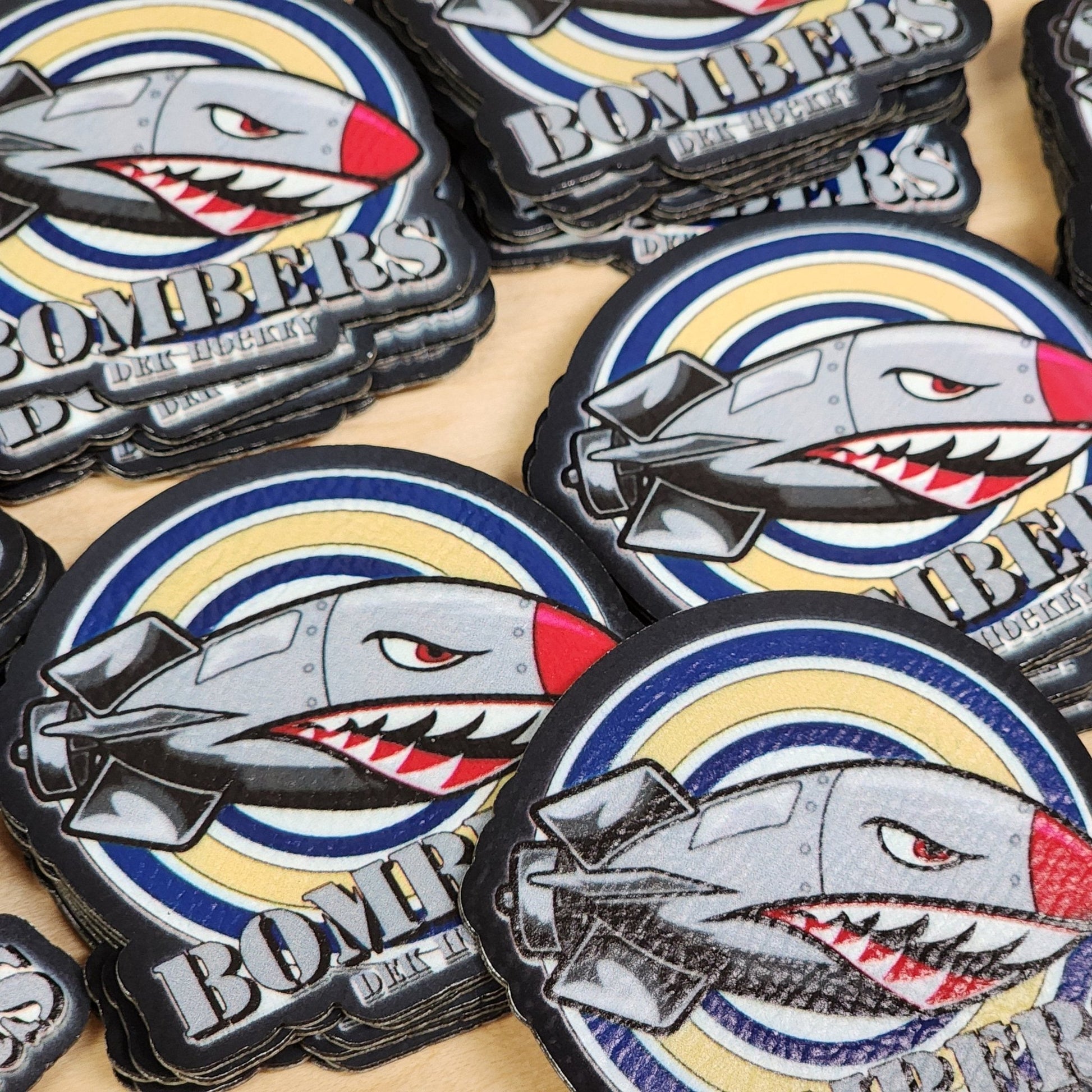 Custom UV Printed Leather or Acrylic Patches - Wholesale Packages - LoneStar Adhesive