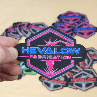 Custom UV Printed Leather or Acrylic Patches - Wholesale Packages - LoneStar Adhesive