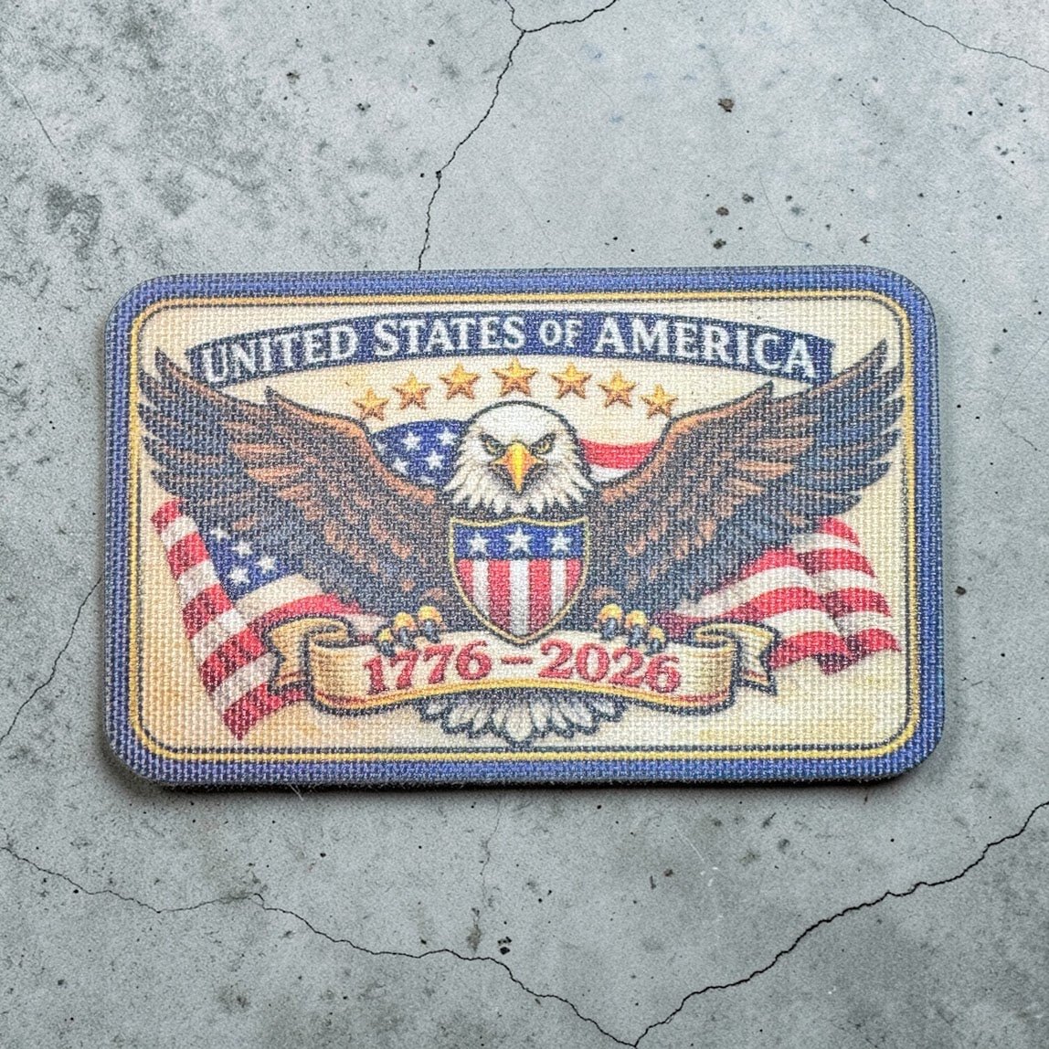 Custom UV Printed ProWeave Leatherette Hat Patches – Flexible Canvas - Texture Patch Option - LoneStar Adhesive