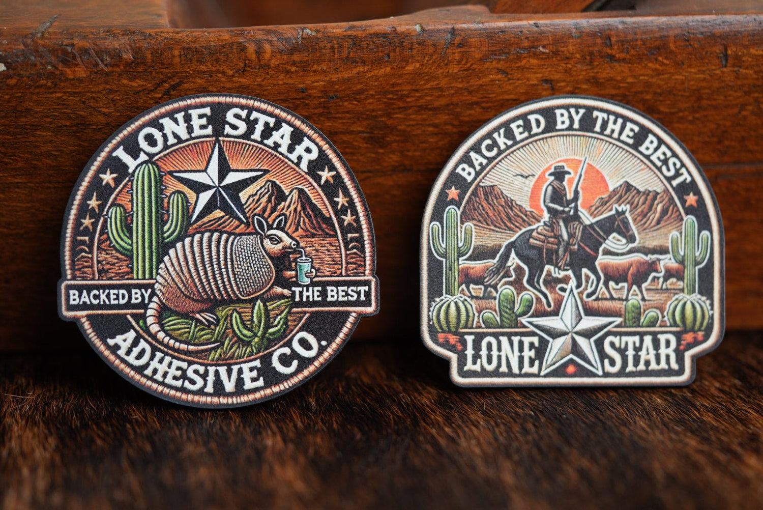 Die Cut UV Printed Patches (2" & Larger) - #LoneStar Adhesive#