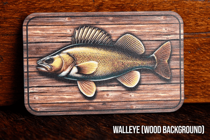 Die Cut UV Printed Patches: Fishing/Hunting Themed (2" & Larger) - LoneStar Adhesive