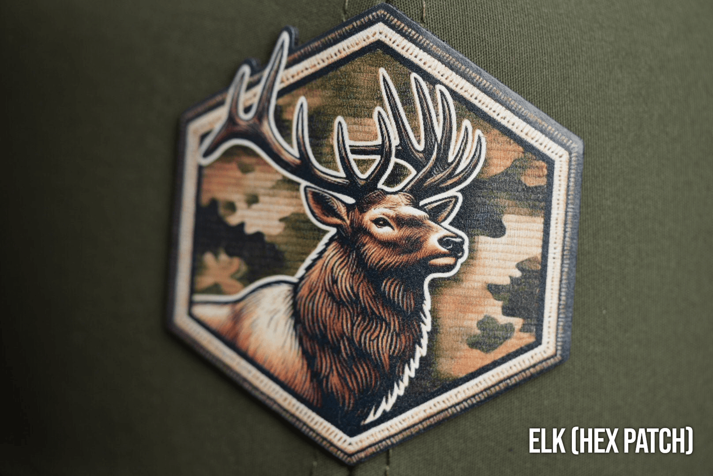 Die Cut UV Printed Patches: Fishing/Hunting Themed (2" & Larger) - LoneStar Adhesive