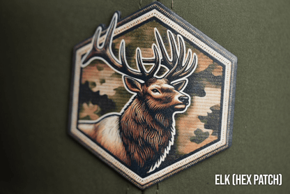 Die Cut UV Printed Patches: Fishing/Hunting Themed (2" & Larger) - LoneStar Adhesive