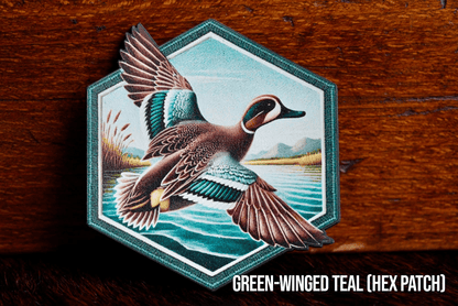 Die Cut UV Printed Patches: Fishing/Hunting Themed (2" & Larger) - LoneStar Adhesive