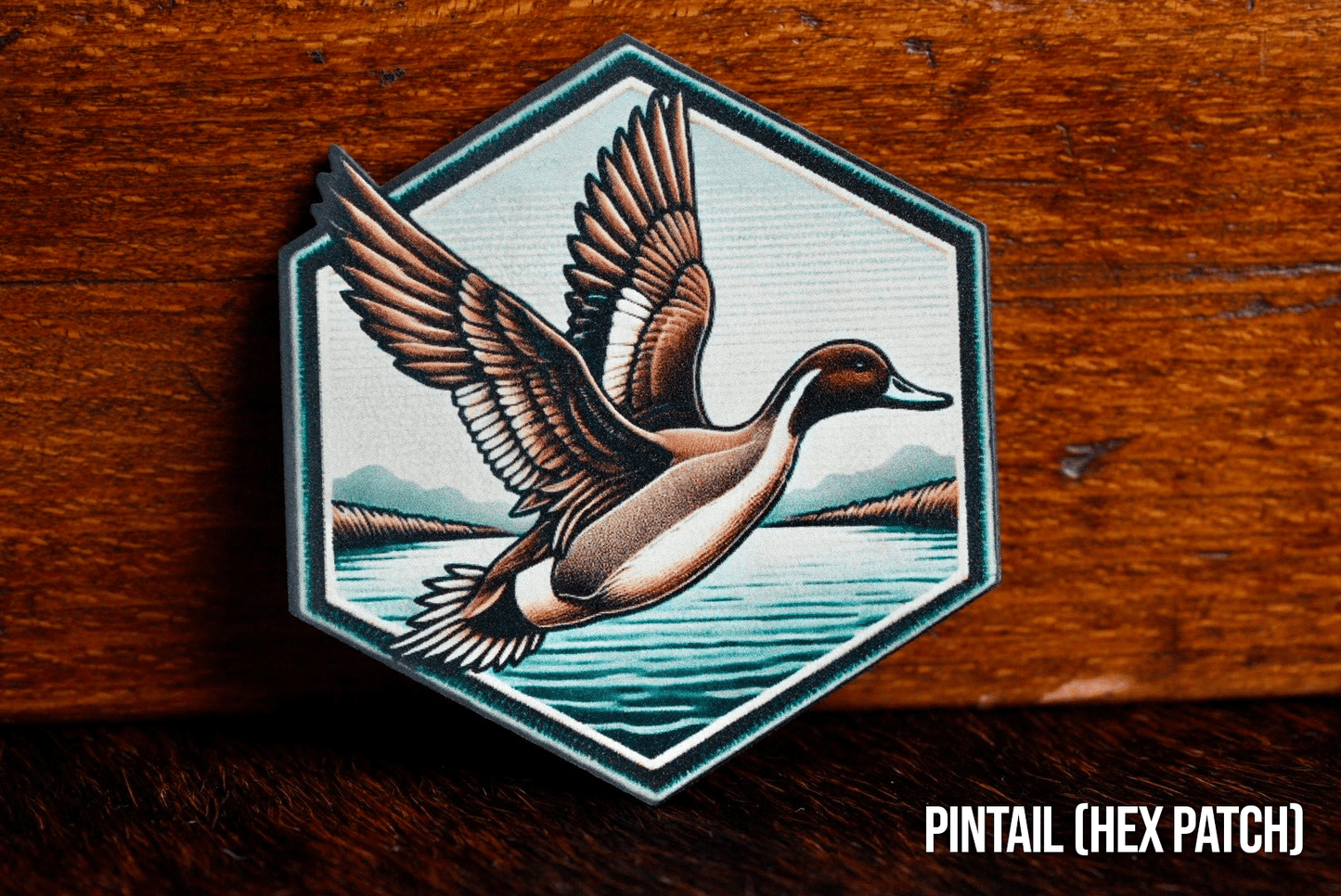 Die Cut UV Printed Patches: Fishing/Hunting Themed (2" & Larger) - LoneStar Adhesive