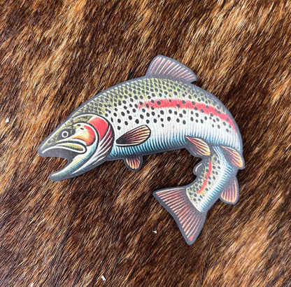 Die Cut UV Printed Patches: Fishing/Hunting Themed (2" & Larger) - LoneStar Adhesive