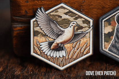 Die Cut UV Printed Patches: Fishing/Hunting Themed (2" & Larger) - LoneStar Adhesive